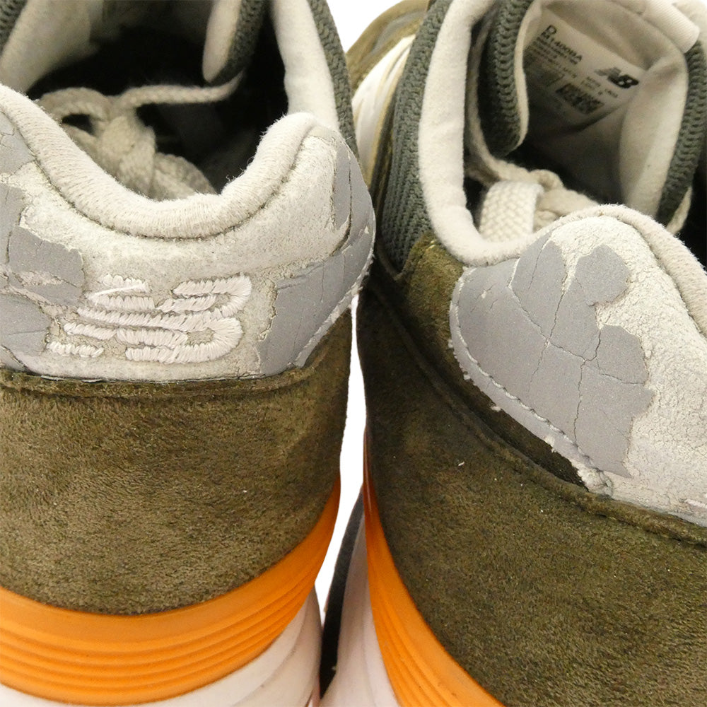 NEW BALANCE ニューバランス M1400BA USA製 ローカット スニーカー ランニングシューズ ダークブラウン系 37.5cm【中古】