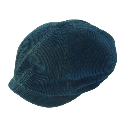 RRL ダブルアールエル Corduroy casquette コーデュロイ キャスケット 帽子 ネイビー系 57cm【中古】