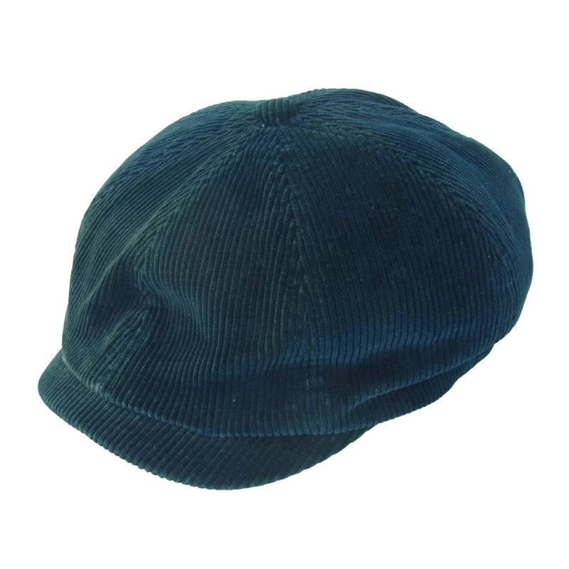RRL ダブルアールエル Corduroy casquette コーデュロイ キャスケット 帽子 ネイビー系 57cm【中古】