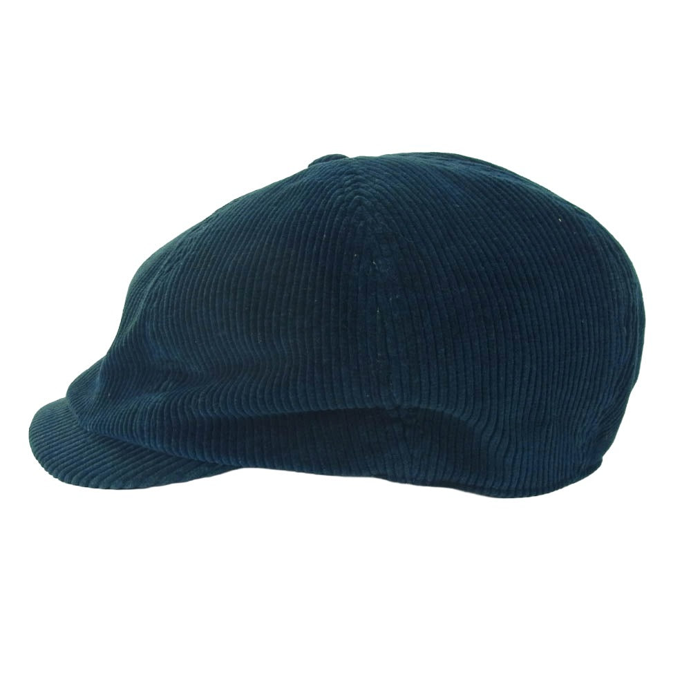 RRL ダブルアールエル Corduroy casquette コーデュロイ キャスケット 帽子 ネイビー系 57cm【中古】