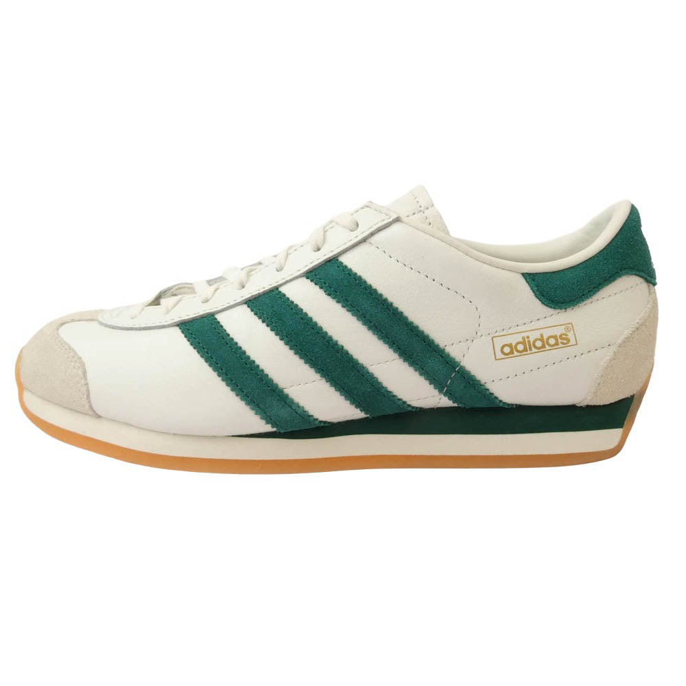 adidas アディダス JI1099 Country Japan カントリー ジャパン ローカット スニーカー ホワイト系 25.5cm【美品】【中古】