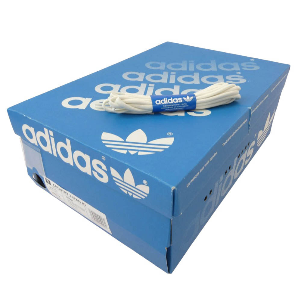 adidas アディダス JI1099 Country Japan カントリー ジャパン ローカット スニーカー ホワイト系 25.5cm【美品】【中古】