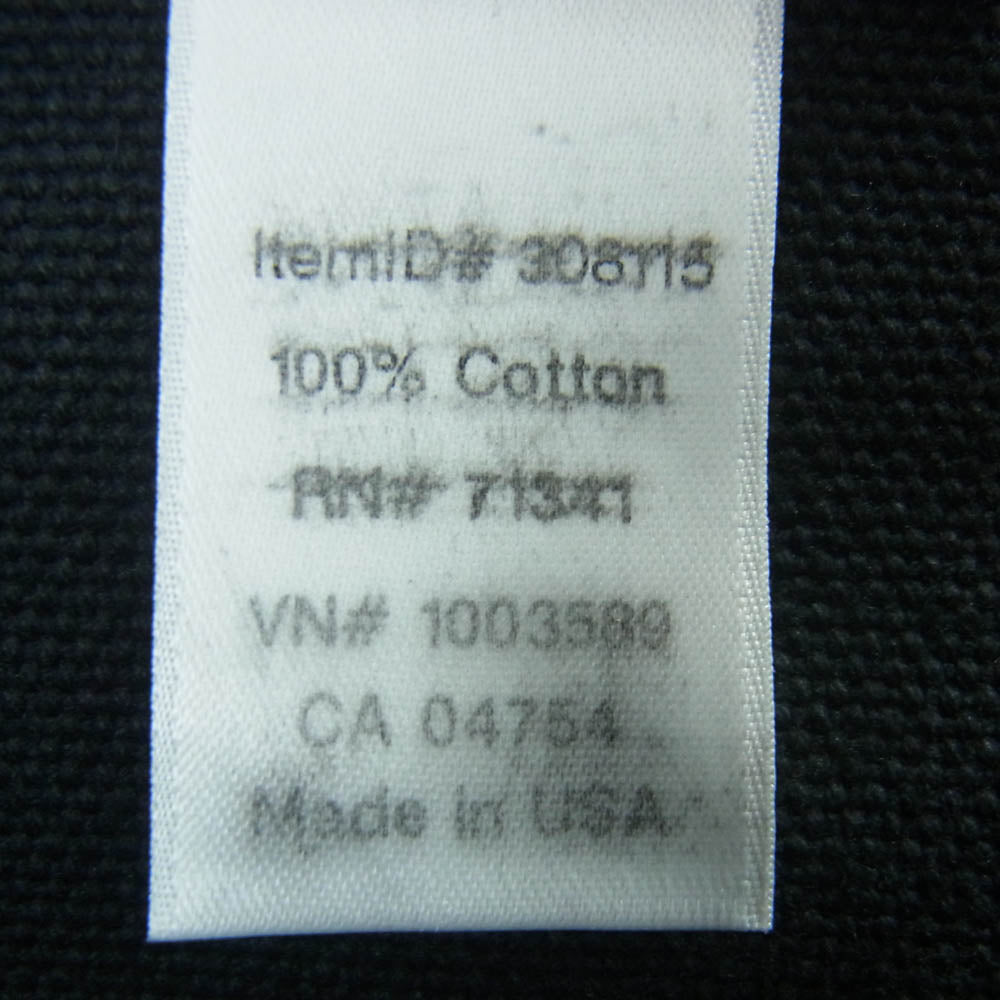 L.L.Bean エルエルビーン USA製 キャンバス トート バッグ コットン ブラック系【中古】