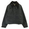 Barbour バブアー 232MWX1212 SPEY WAX JACKET スペイ ワックスコットン オイルド ショートジャケット ダークグリーン系 L【中古】