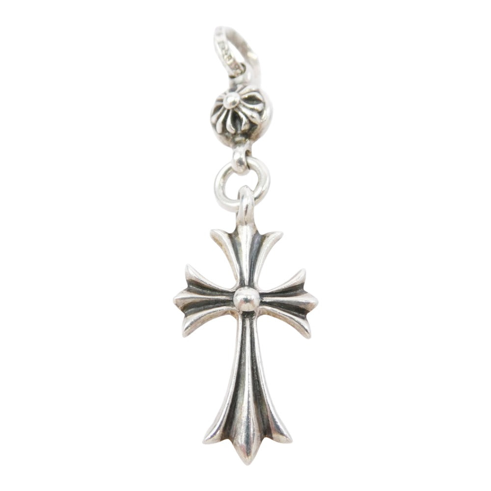 CHROME HEARTS クロムハーツ（原本無） 1B TNY CH CRS 1ボール タイニー CHクロス ペンダントトップ シルバー系【中古】