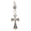 CHROME HEARTS クロムハーツ（原本無） 1B TNY CH CRS 1ボール タイニー CHクロス ペンダントトップ シルバー系【中古】