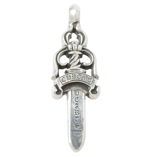 CHROME HEARTS クロムハーツ（原本無） LARGE DAGGER ラージダガー ペンダントトップ シルバー系【中古】
