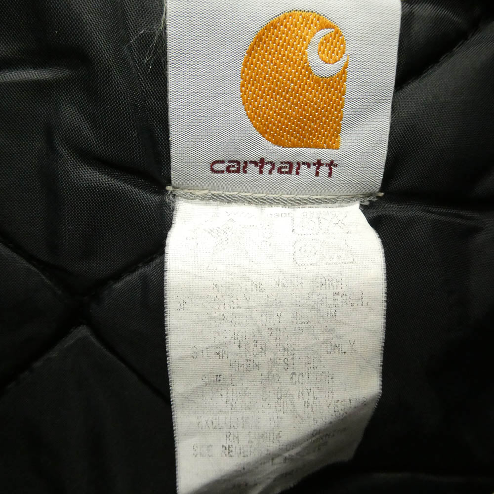 Carhartt カーハート USA製 ダック キルティング ベスト ベージュ系 XXL【中古】