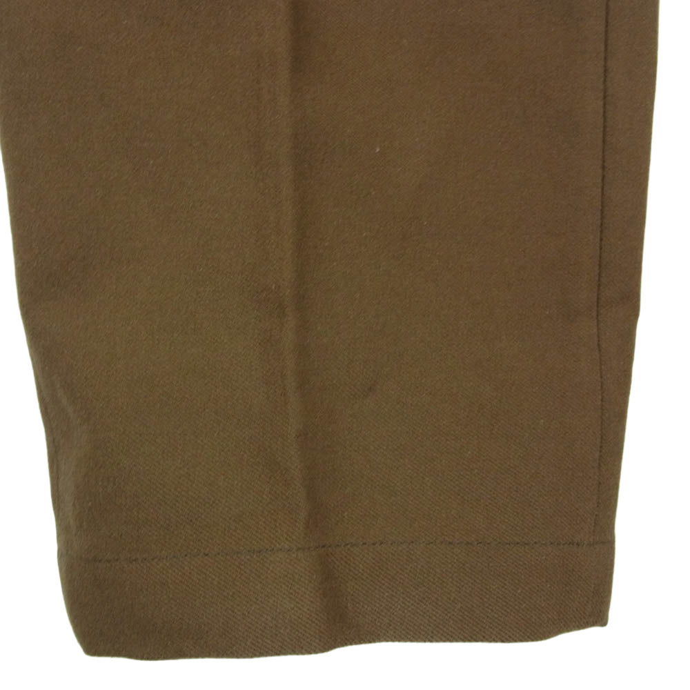 INCOTEX インコテックス slim fit pattern 30 トラウザー パンツ ブラウン系 48【中古】