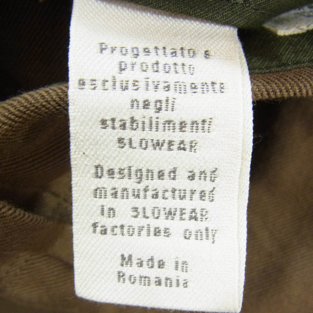 INCOTEX インコテックス slim fit pattern 30 トラウザー パンツ ブラウン系 48【中古】