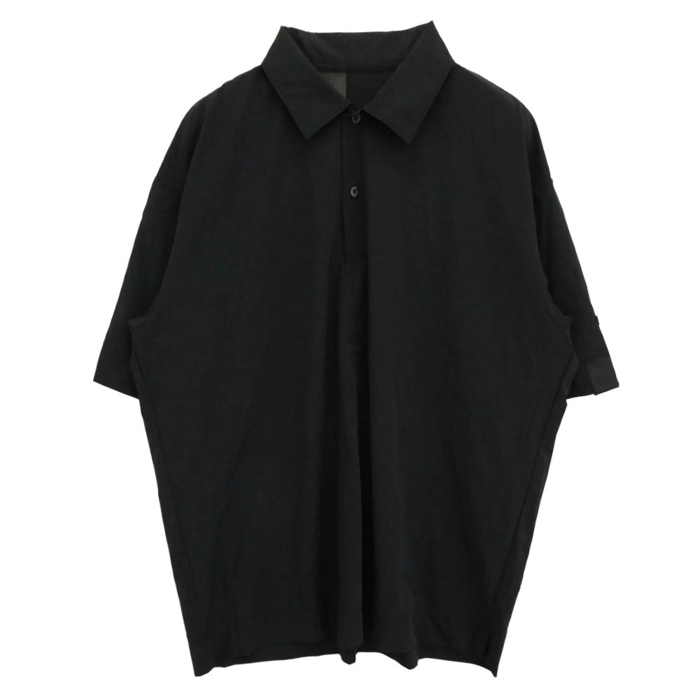 N.HOOLYWOOD エヌハリウッド 22SS 2221-CS52-006 Big Half Sleeve Shirt ビッグ シルエット 半袖 シャツ ブラック系 38【中古】