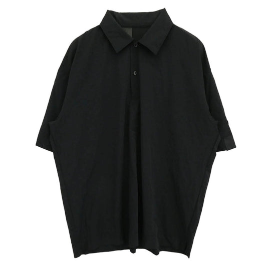 N.HOOLYWOOD エヌハリウッド 22SS 2221-CS52-006 Big Half Sleeve Shirt ビッグ シルエット 半袖 シャツ ブラック系 38【中古】