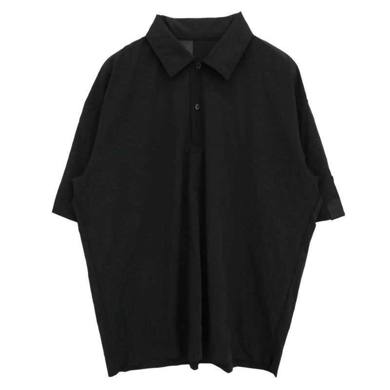N.HOOLYWOOD エヌハリウッド 22SS 2221-CS52-006 Big Half Sleeve Shirt ビッグ シルエット 半袖 シャツ ブラック系 38【中古】