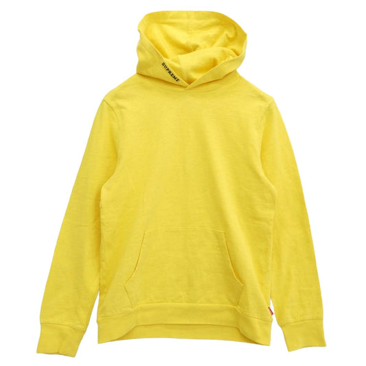 Supreme シュプリーム 白タグ オールド プルオーバー パーカー フーディー イエロー系 S【中古】