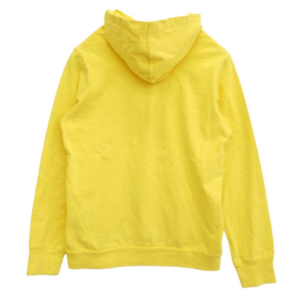 Supreme シュプリーム 白タグ オールド プルオーバー パーカー フーディー イエロー系 S【中古】