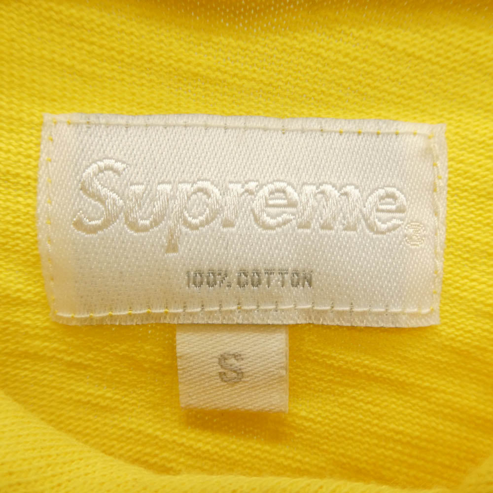 Supreme シュプリーム 白タグ オールド プルオーバー パーカー フーディー イエロー系 S【中古】