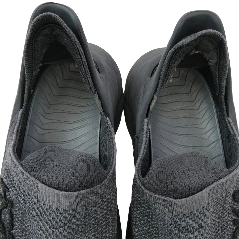 HOKA ONE ONE ホカ オネオネ 1134532 BBLC RESTORE TC リストアティーシー スリッポン スニーカー チャコール系 27cm【中古】