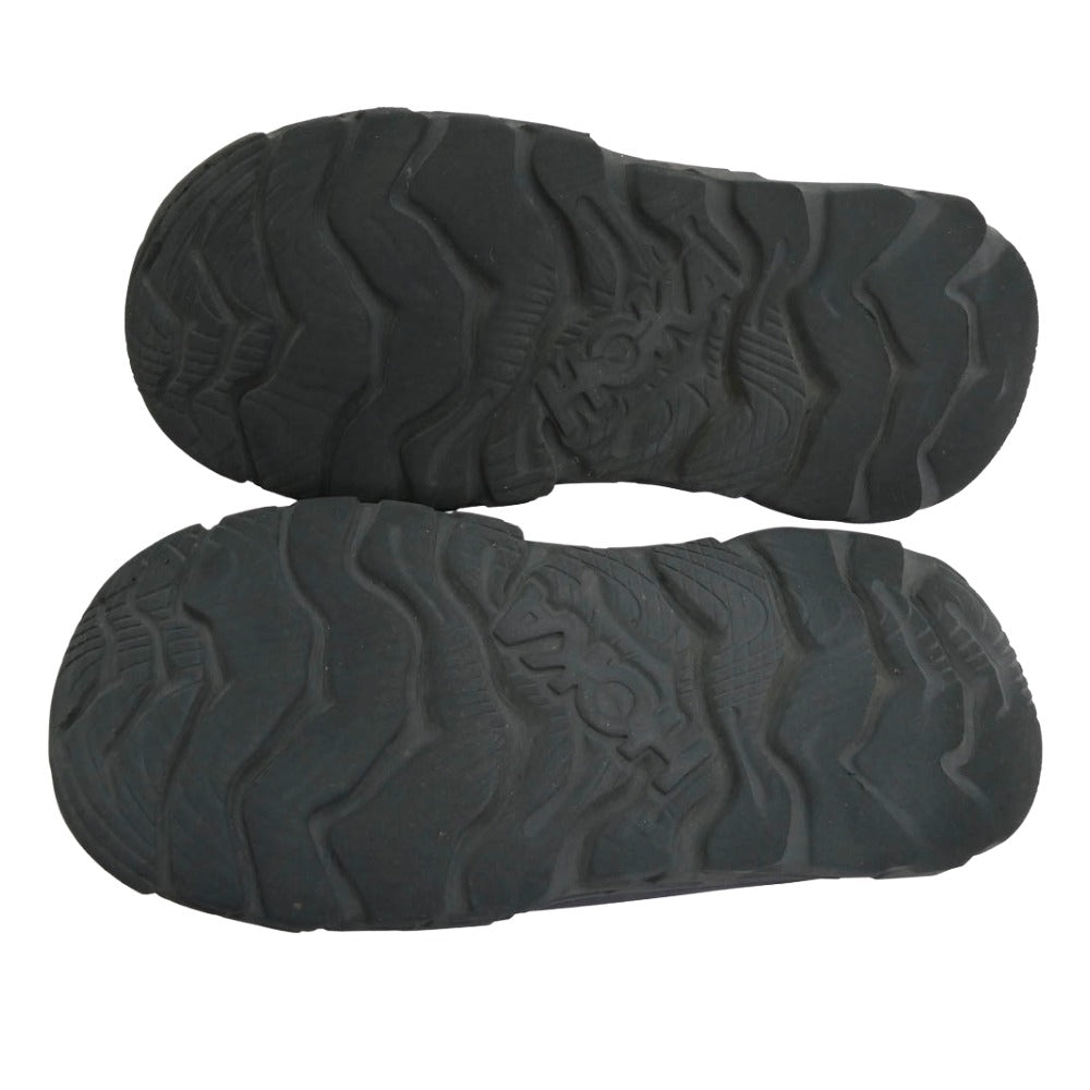 HOKA ONE ONE ホカ オネオネ 1134532 BBLC RESTORE TC リストアティーシー スリッポン スニーカー チャコール系 27cm【中古】