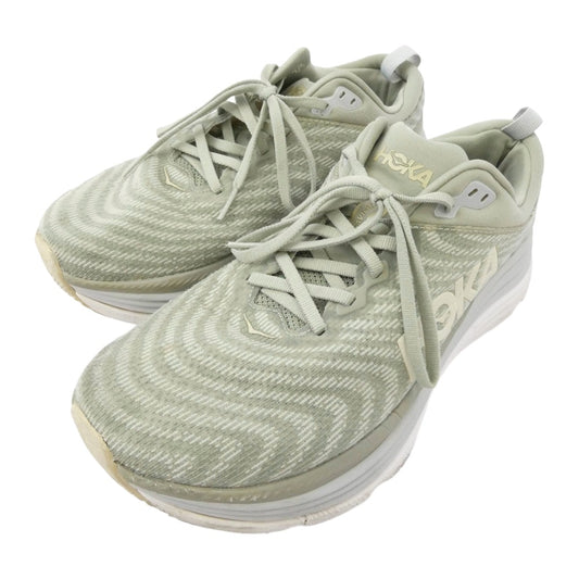 HOKA ONE ONE ホカ オネオネ 1127929 BYT GAVIOTA 5 ガビオタ 5 スニーカー グリーン系 26.5cm【中古】