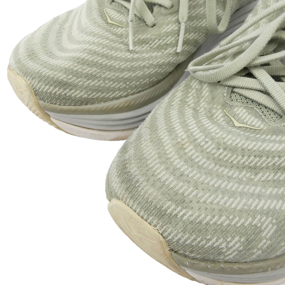 HOKA ONE ONE ホカ オネオネ 1127929 BYT GAVIOTA 5 ガビオタ 5 スニーカー グリーン系 26.5cm【中古】