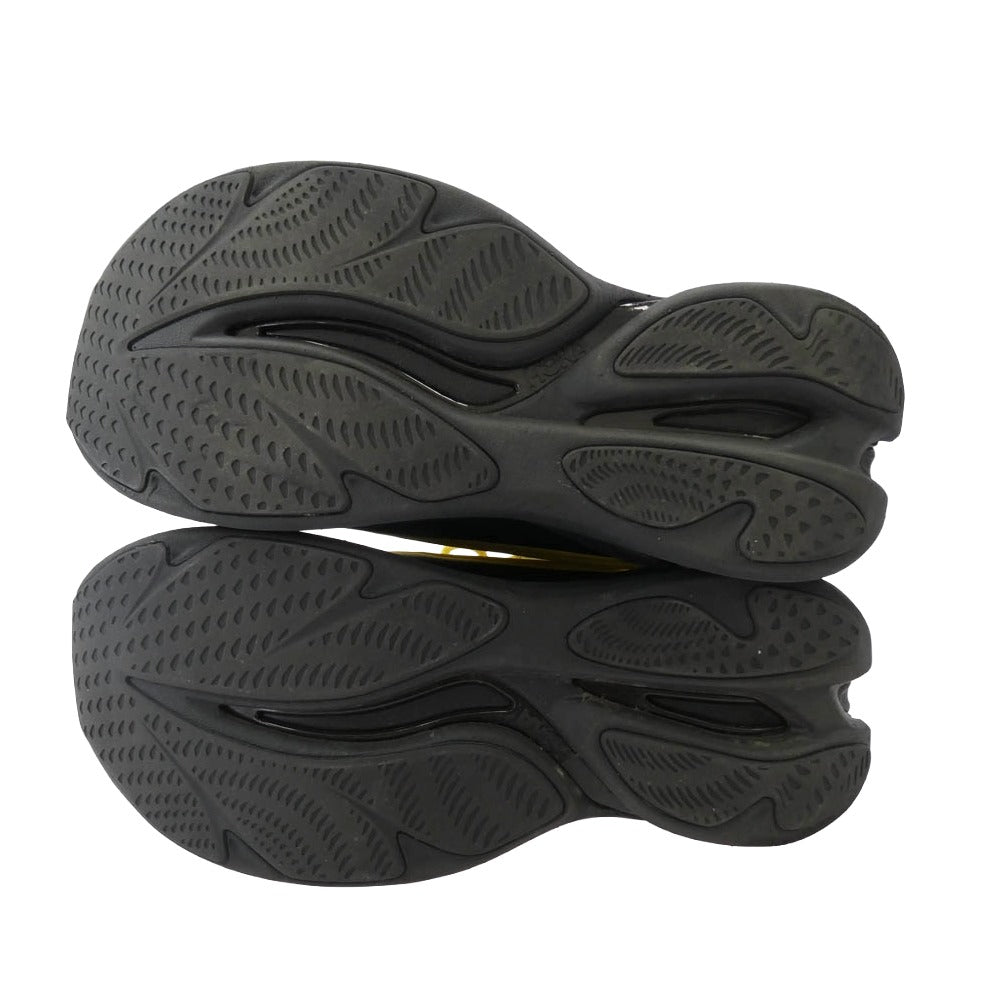 HOKA ONE ONE ホカ オネオネ 1171360-ZTB Spencer Badu × Hoka Elevon ×Yellow Black スペンサーバドゥ ホカ エレボンX イエロー ブラック スニーカー イエロー系 ブラック系 26cm【中古】