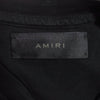 AMIRI アミリ ロゴプリント クルーネック 半袖 Tシャツ カットソー ブラック系 XS【中古】