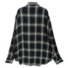MINEDENIM マインデニム 2403-5003-97-022 Distortion Ombre Check L.Western SH ディストーション オンブレチェック 長袖 ウエスタン シャツ ブラック系 2【中古】