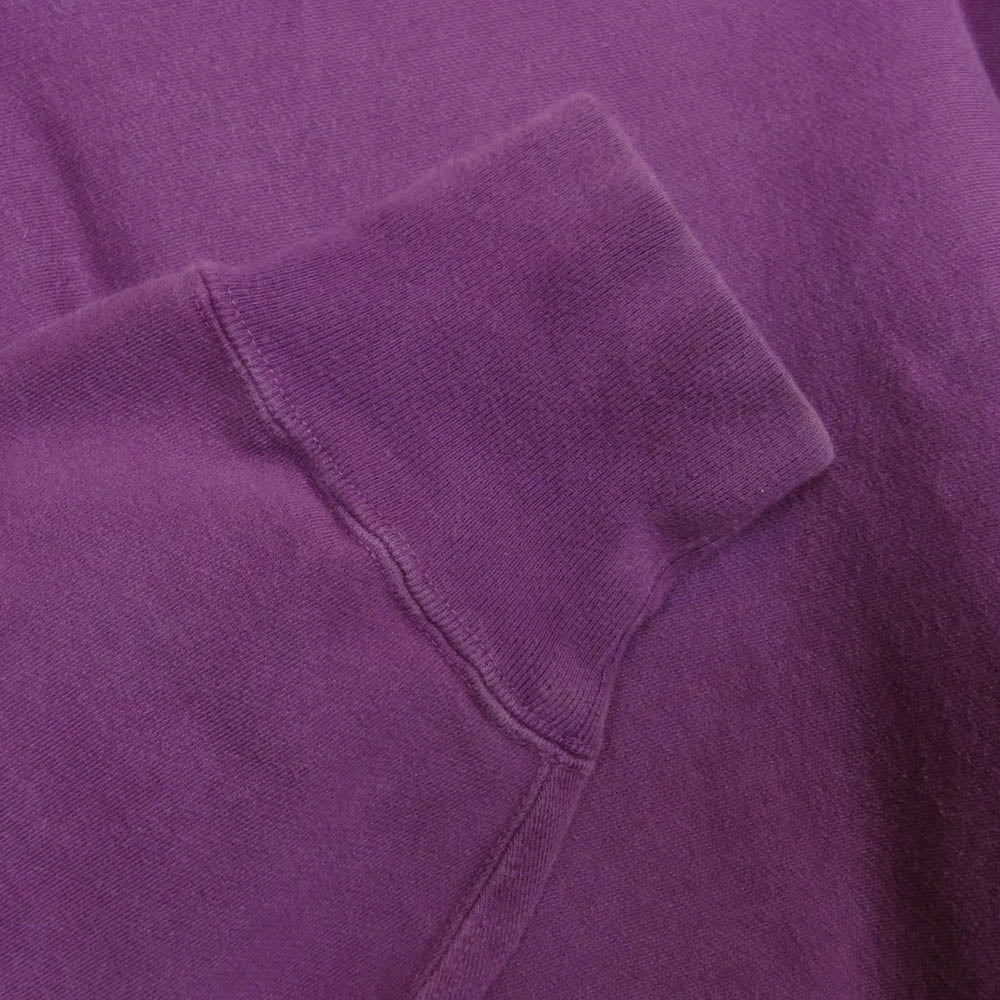 AURALEE オーラリー 23SS A23SP025M クルーネック スウェット トレーナー パープル系 M【中古】