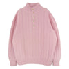 コルテディケル イタリア製 カシミヤ100％ ハーフボタン ハイネック ニット ピンク系 サイズ表記無【中古】