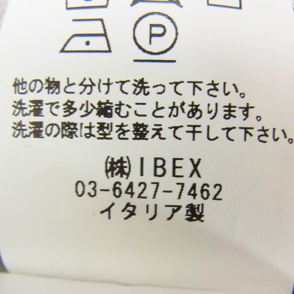 バランタイン イタリア製 カシミヤ100％ Vネック ニット ライトグレー系【中古】