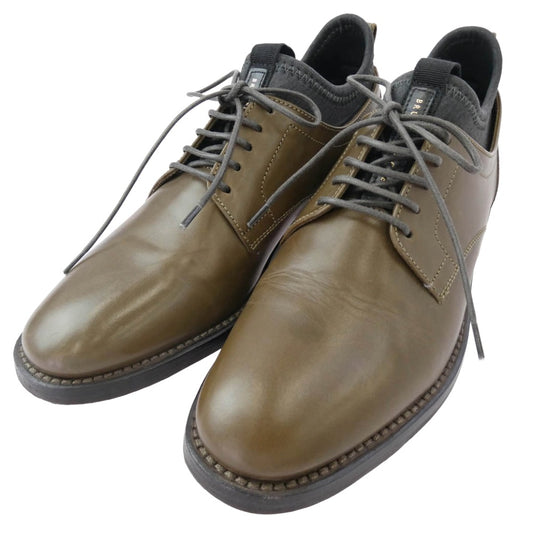 Brunello Cucinelli ブルネロクチネリ レースアップ レザー シューズ カーキ系 35【中古】