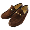 GUCCI グッチ イタリア製 PINOCCHIO ホースビット スウェード ローファー シューズ ブラウン系 35C【中古】