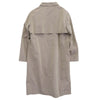 JIL SANDER ジルサンダー イタリア製 シルク混 玉虫 光沢 ステンカラー コート ベージュ系 36【中古】