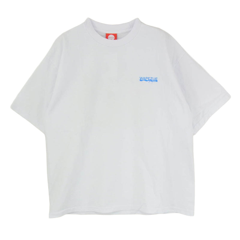 ワペズウグラフ PRO CLUB プロクラブ プリント 半袖 Tシャツ ホワイト系 XL【中古】