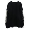 NEIGHBORHOOD ネイバーフッド 23SS HZ-T63-288 × YOHJI YAMAMOTO ヨウジ ヤマモト YN.CREW NECK LS ロングスリーブ 長袖 Tシャツ ブラック系 XXL【中古】