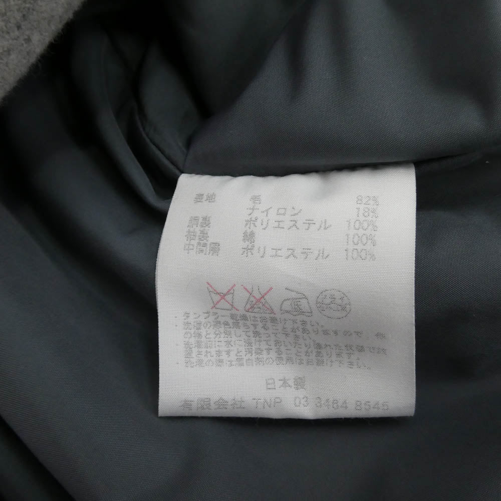 nonnative ノンネイティブ 15AW NN-JU2809 SAILER COAT WIN DOUBLE MELTON WITH WINDSTOPPER セーラー ウィン ダブル メルトン ウィズ ウィンドストッパー コート グレー系 1【中古】