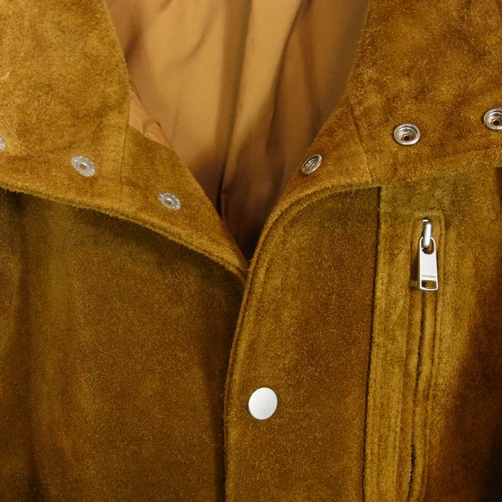 nonnative ノンネイティブ 17SS NN-J3118 COACH JACKET COW SUEDE カウ スエード コーチ ジャケット ブラウン系 2【中古】