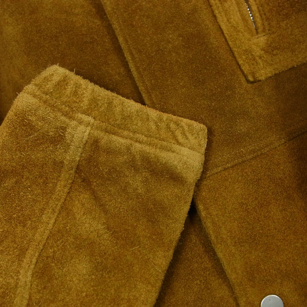 nonnative ノンネイティブ 17SS NN-J3118 COACH JACKET COW SUEDE カウ スエード コーチ ジャケット ブラウン系 2【中古】