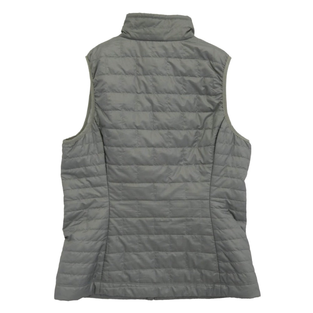 patagonia パタゴニア 22AW 84247 22年製 Nano Puff Vest ウィメンズ ナノ パフ ベスト 中綿ベスト グレー系 M【中古】