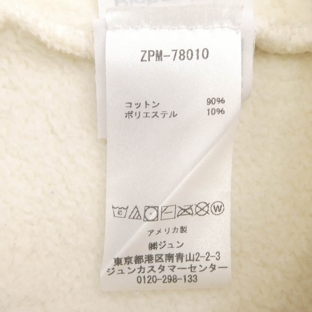 リチャードソン ZPM-78010 × Fritz The Cat Smoked Out Hoodie フリッツ ザ キャット スモークド アウト フーディー スウェット パーカー ホワイト系 XL【中古】