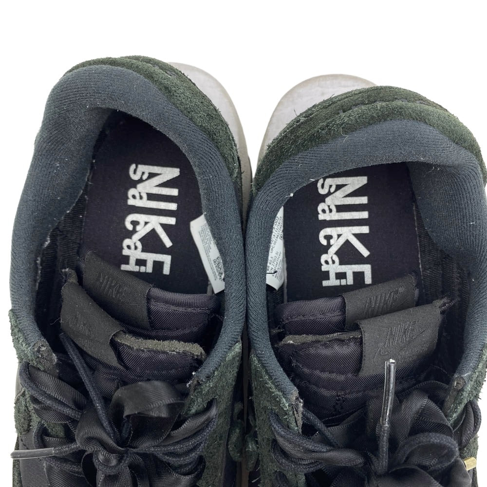 NIKE ナイキ BV0073-002 × sacai LDV Waffle Triple Black サカイ LDV ワッフル トリプルブラック スニーカー ブラック系 モスグリーン系 27cm【中古】