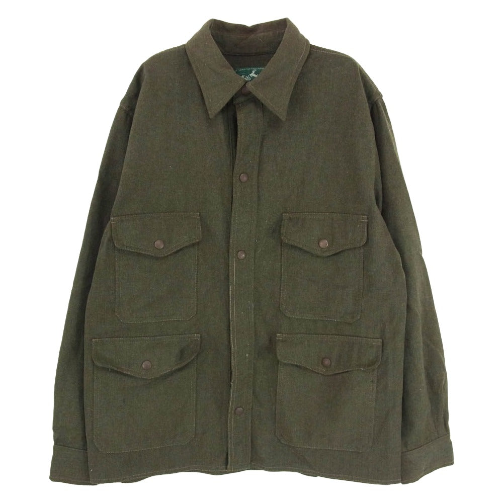 ホワイトスタッグ 50s Vintage ヴィンテージ ウール ハンティング ブルゾン マッキーノクルーザー コート ジャケット カーキ系 サイズ表記無【中古】