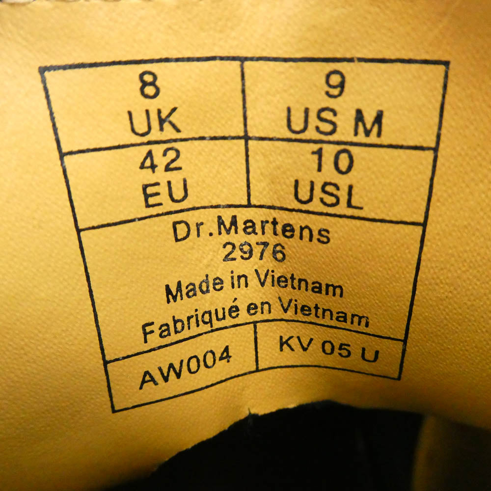 Dr.Martens ドクターマーチン 2976 CHELSEA BOOT チェルシー ブーツ サイドゴアブーツ ブラック系 27cm【中古】