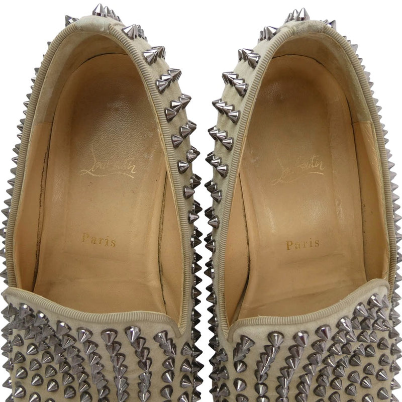 Christian Louboutin クリスチャンルブタン スパイクスタッズ スエード