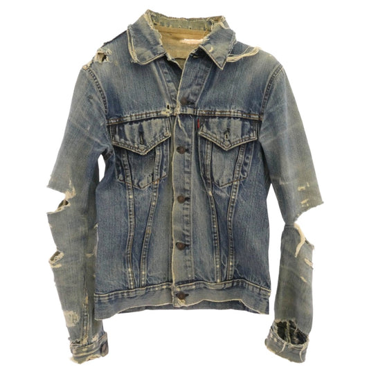 Levi's リーバイス 60s 70s 70505 4th BIGE ボタン裏刻印525 デニムジャケット インディゴブルー系【中古】