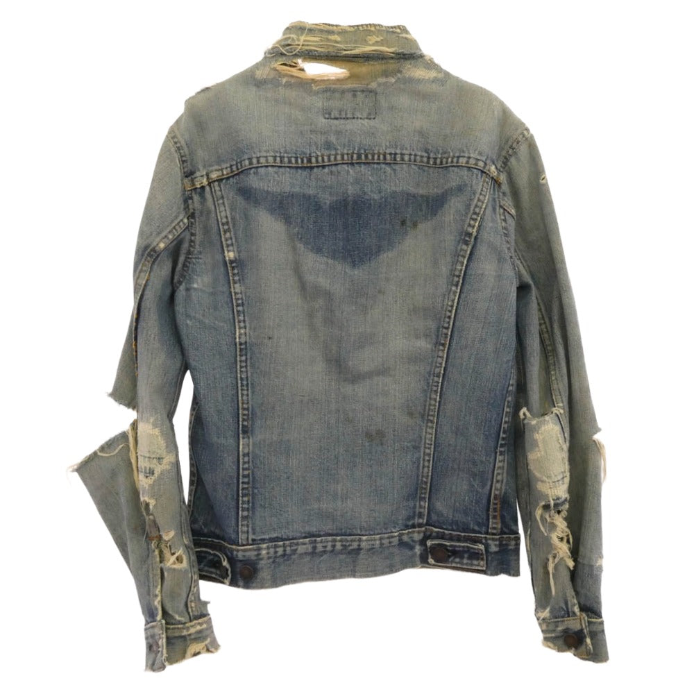 Levi's リーバイス 60s 70s 70505 4th BIGE ボタン裏刻印525 デニムジャケット インディゴブルー系【中古】