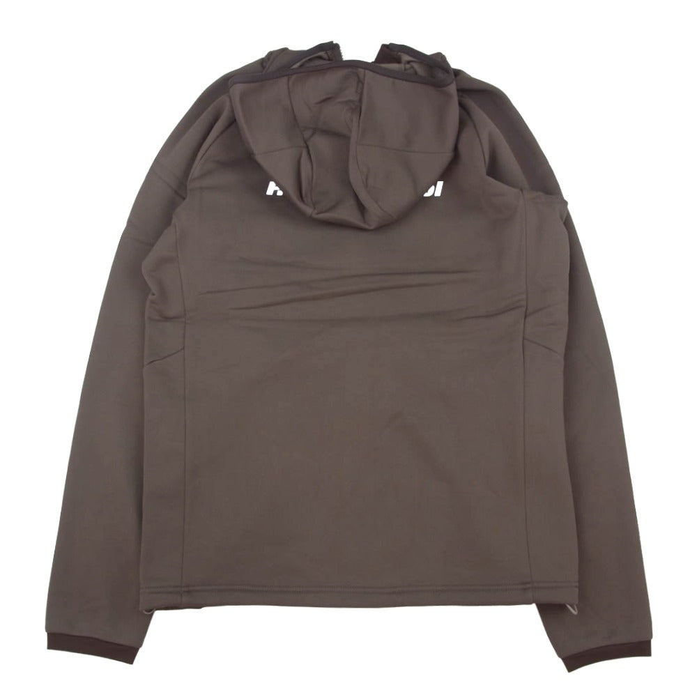 F.C.R.B. エフシーアールビー FCRB-252030 STRETCH FLEECE GAITER HOODIE ストレッチ フリース フーディー パーカー モカ M【新古品】【未使用】【中古】