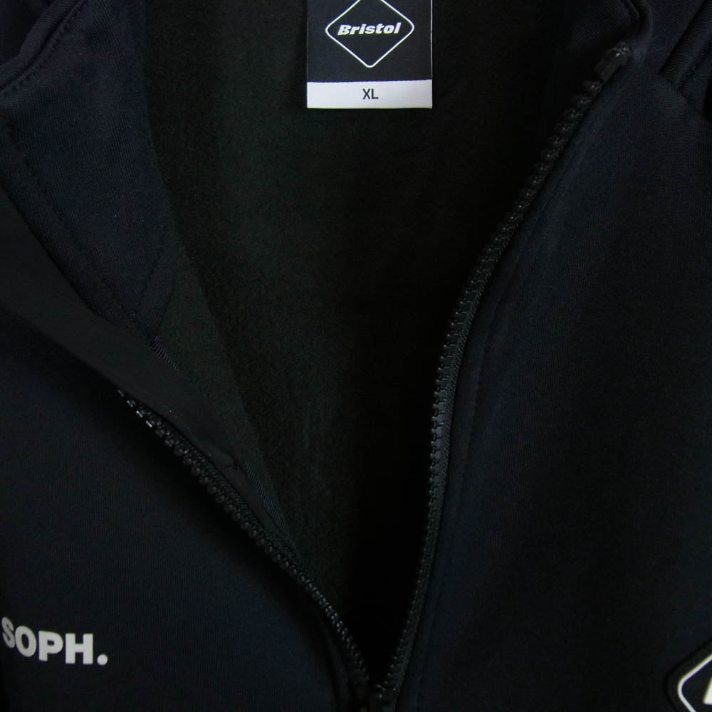 F.C.R.B. エフシーアールビー FCRB-252029 STRETCH FLEECE STAND COLLAR BLOUSON ストレッチ フリース スタンドカラー ブルゾン ブラック系 XL【新古品】【未使用】【中古】
