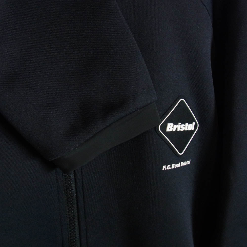 F.C.R.B. エフシーアールビー FCRB-252029 STRETCH FLEECE STAND COLLAR BLOUSON ストレッチ フリース スタンドカラー ブルゾン ブラック系 XL【新古品】【未使用】【中古】