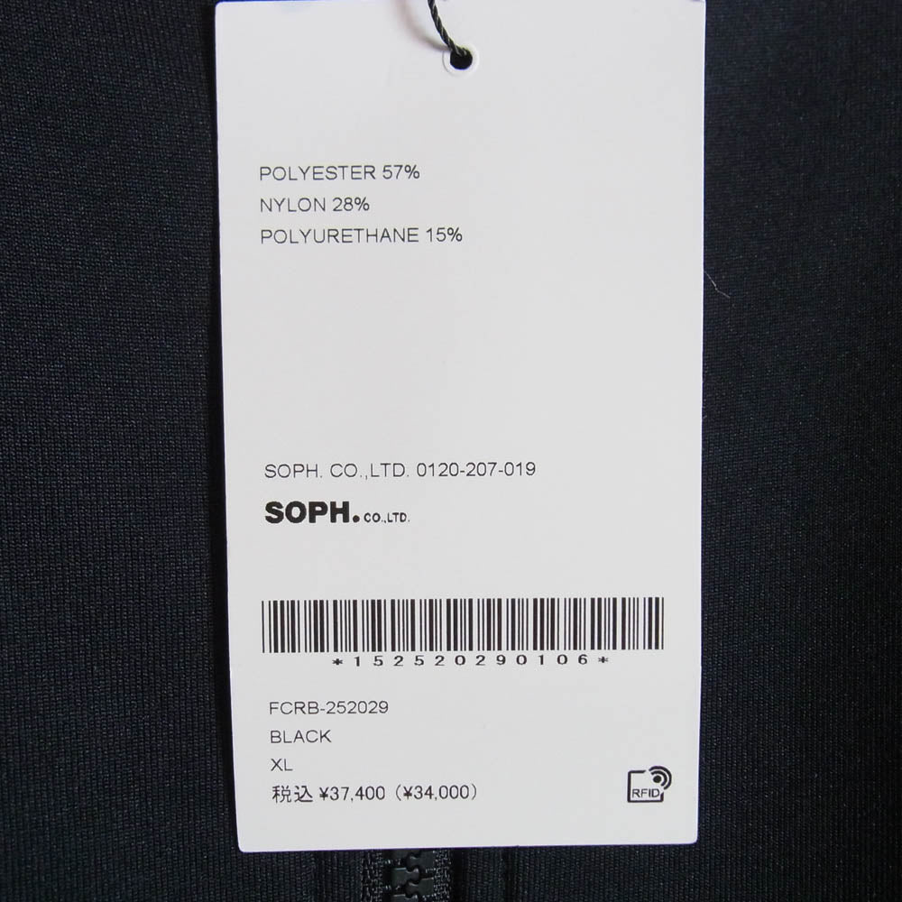 F.C.R.B. エフシーアールビー FCRB-252029 STRETCH FLEECE STAND COLLAR BLOUSON ストレッチ フリース スタンドカラー ブルゾン ブラック系 XL【新古品】【未使用】【中古】